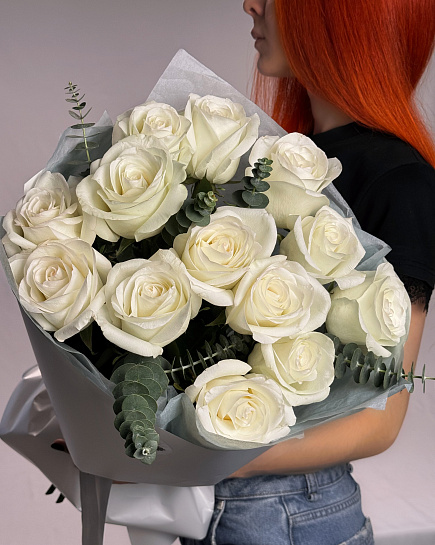 Bouquet of SILVER DROP flowers delivered to Almaty