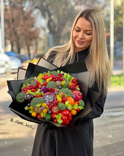 Овощной букет XL с доставкой по Алматы