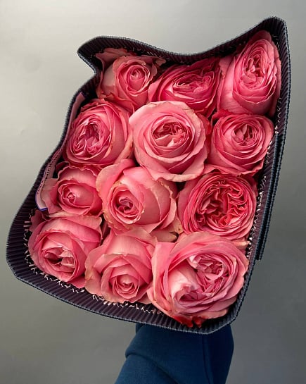 Pink expression розы с доставкой по Астане