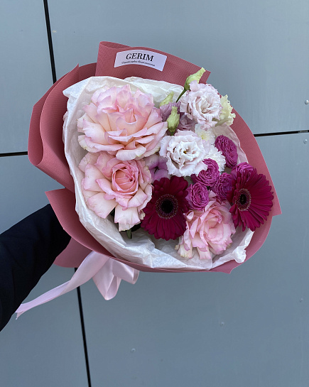 Bouquet of Finished goods flowers delivered to Astana