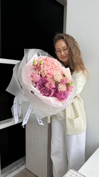 Авторский букет PINK - купить в Astana с доставкой