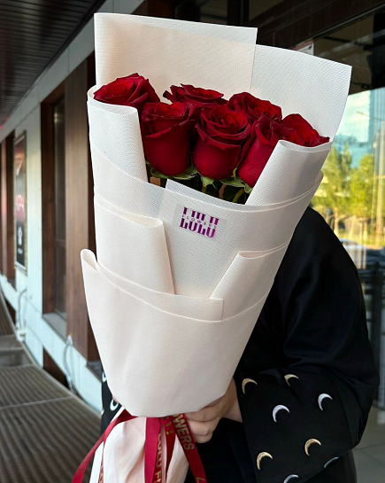 7 meter roses with delivery to Astana