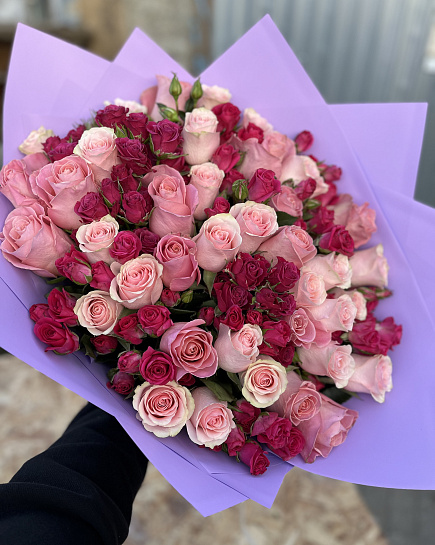 Mix bouquet with delivery to Kostanay.