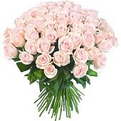 Bouquet of 51 pink Dutch roses