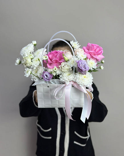 Bouquet of Handbag flowers delivered to Astana
