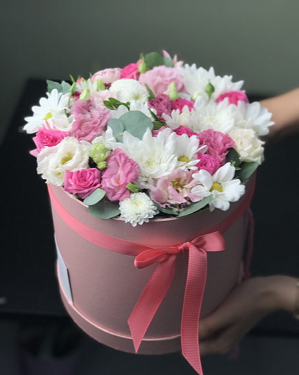 Bouquet of Mix box Euphoria flowers delivered to Astana