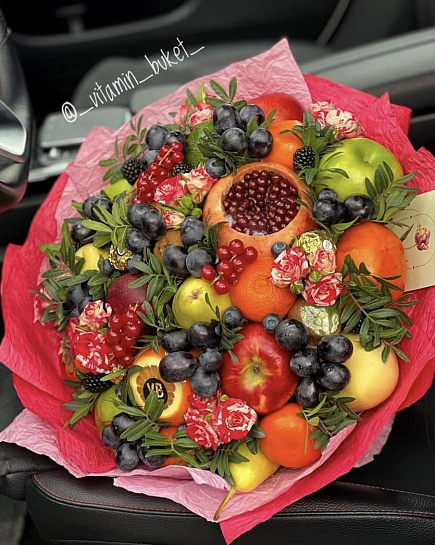 Bouquet of Fruit bouquet flowers delivered to Astana