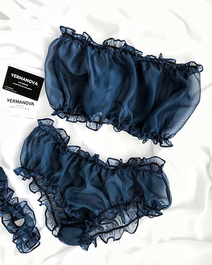 Пижамный комплект "Yermanova" BLUE  с доставкой по Астане