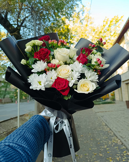 Bouquet of Fragrant inspiration flowers delivered to Almaty