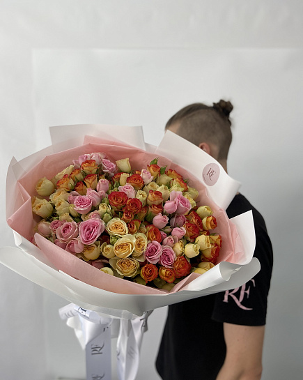 Спрей розы с доставкой по Алматы