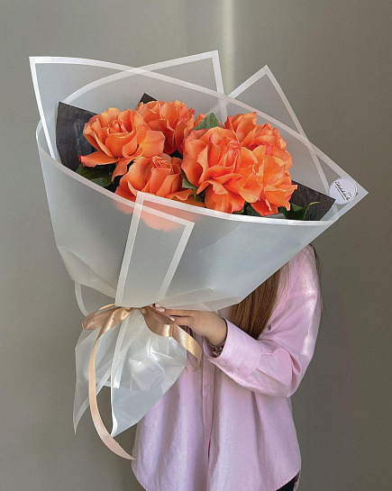 Bouquet of Bouquet compliment flowers delivered to Shymkent