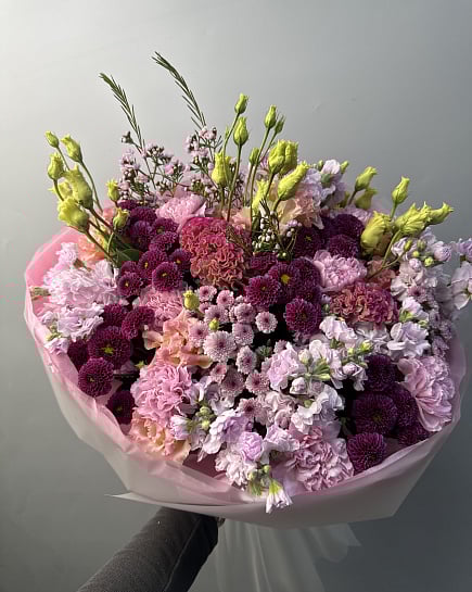 Пурпурно-розовый микс с доставкой по Астане