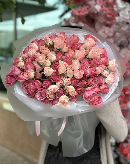 Bouquet of Bush 25pcs flowers delivered to Astana