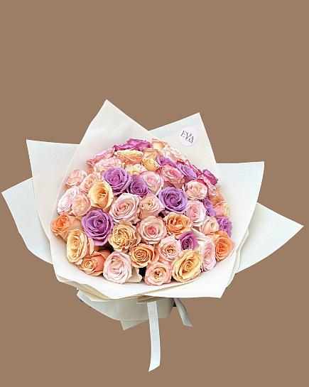 Bouquet of Noble taste flowers delivered to Almaty