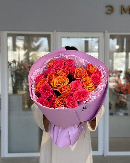 Bouquet of Summer mood flowers delivered to Petropavlovsk