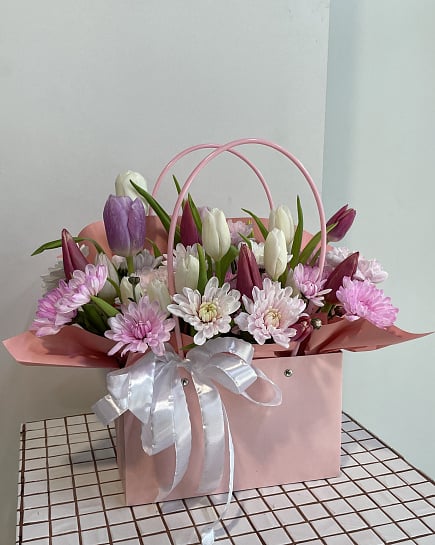 Весеннее очарование в сумочке с доставкой по Астане