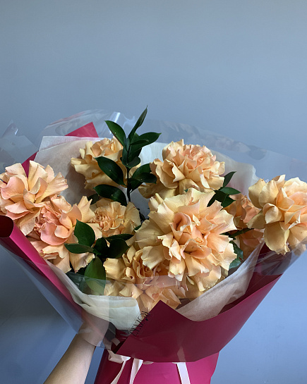 Assembled bouquet with delivery to Astana