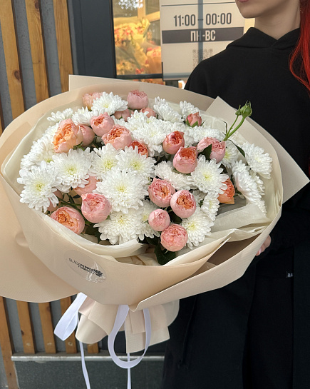 Bouquet of DESIRE flowers delivered to Almaty