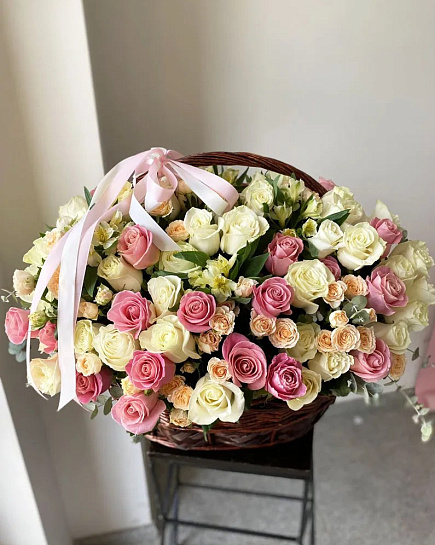 Bouquet of Composition “Bovetti” flowers delivered to Almaty