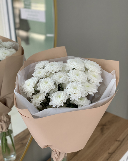 Bouquet of Bouquet of spray chrysanthemums flowers delivered to Astana