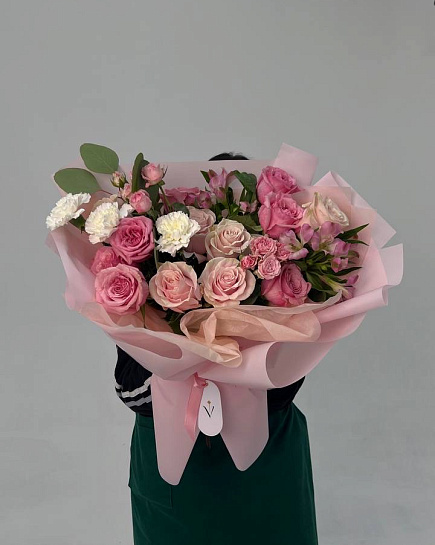 Bouquet of Fantasy flowers delivered to Astana