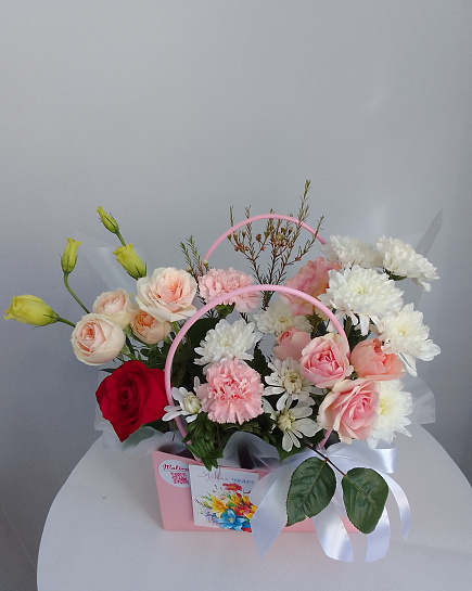 Assembled bouquet with delivery to Astana