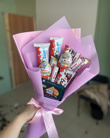 Bouquet of Sweet bouquet flowers delivered to Kostanay.