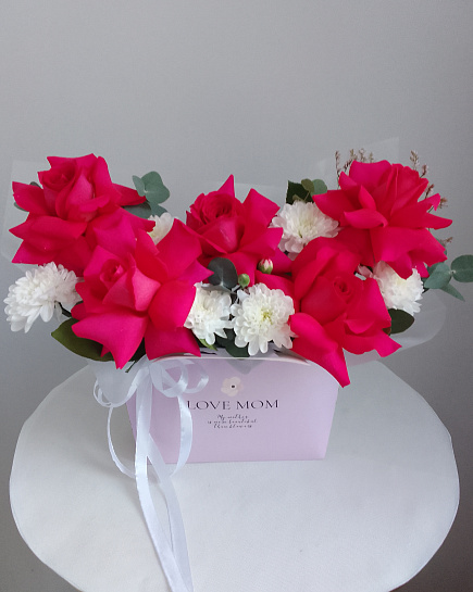 Assembled bouquet with delivery to Astana