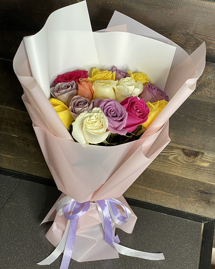 Bouquet of Bright Assorted flowers delivered to Usharal