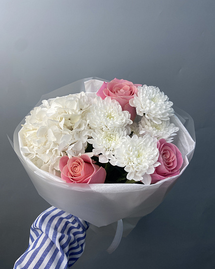 Assembled bouquet with delivery to Astana