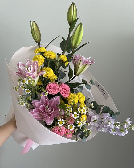 Букет из маттиолы with delivery to Astana