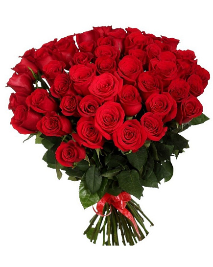 33 высоких элитних красных розы с доставкой по Алматы