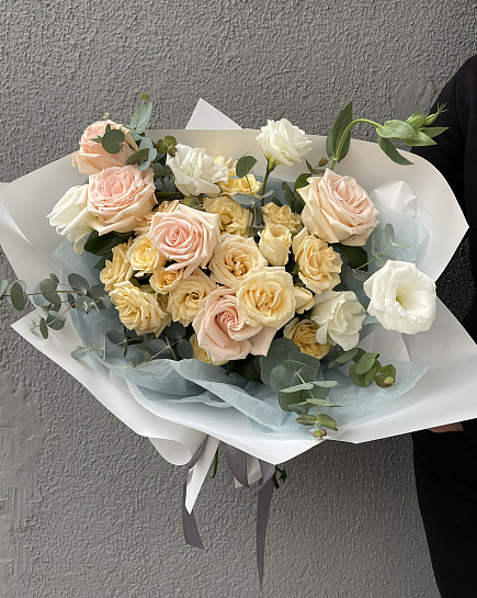 Bouquet of Infinity flowers delivered to Almaty