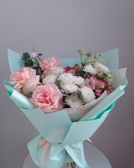 Assembled bouquet with delivery to Astana