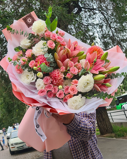 Bouquet of True Love flowers delivered to Almaty