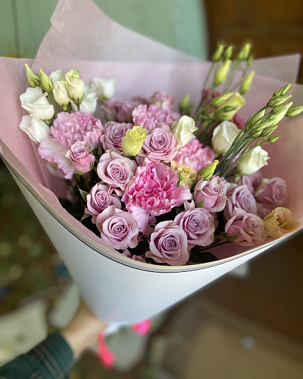 Bouquet of Milena flowers delivered to Kostanay.