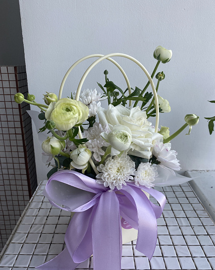Assembled bouquet with delivery to Astana