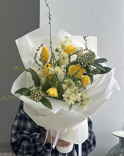 Солнечный весенний микс с доставкой по Астане