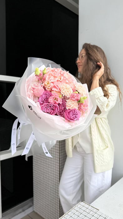 Авторский букет PINK - купить в Astana с доставкой