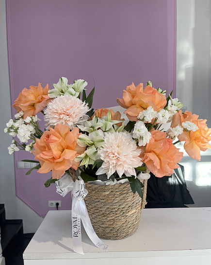 Assembled bouquet with delivery to Astana