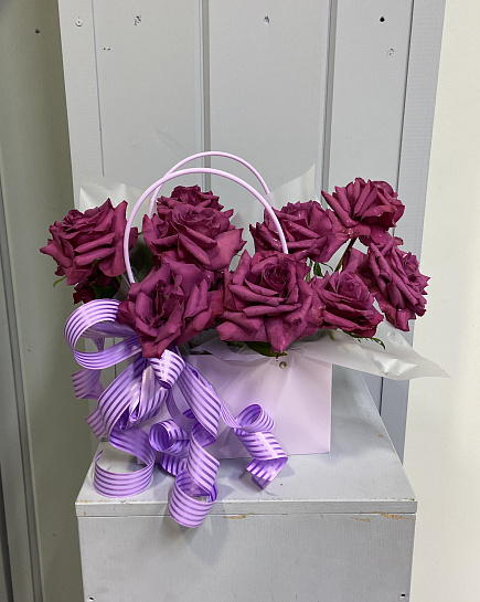 Assembled bouquet with delivery to Astana