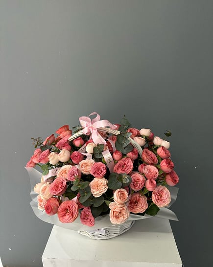 Bush rose with delivery to Astana