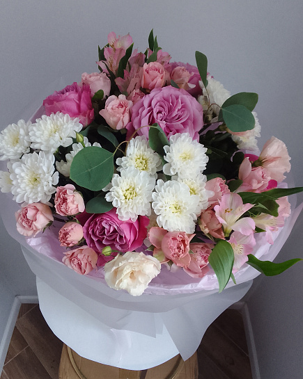 Assembled bouquet with delivery to Astana