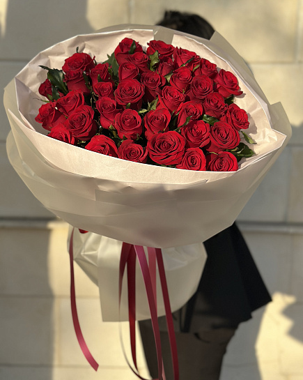 35 roses with delivery to Karaganda