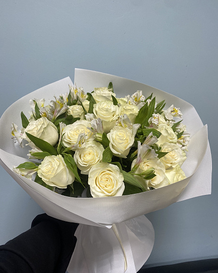 Assembled bouquet with delivery to Astana