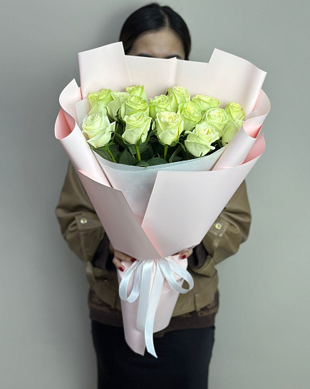 Bouquet of Bouquet of 15 pieces flowers delivered to Astana