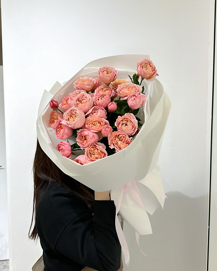 Bouquet of Peony spray flowers delivered to Shymkent
