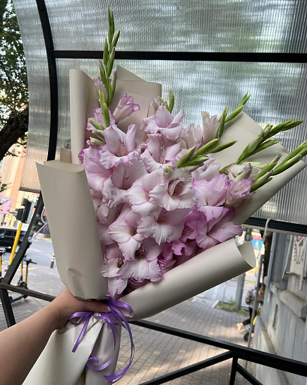 Gladiolus with delivery to Almaty