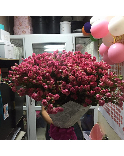 Букет из роз "Расцвет красоты" с доставкой по Алматы