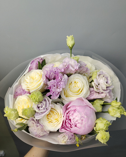 Assembled bouquet with delivery to Astana
